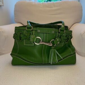 Coach Green Purse